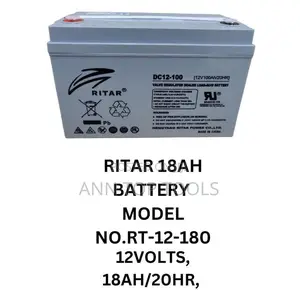 Ritar Backup Battery 18ah 12v 20hr