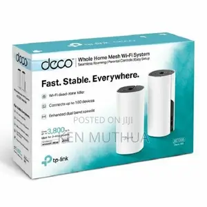 Tp-Link 2x Pack Deco M4 Whole Home Mesh Dual-Band AC1200 Wi-