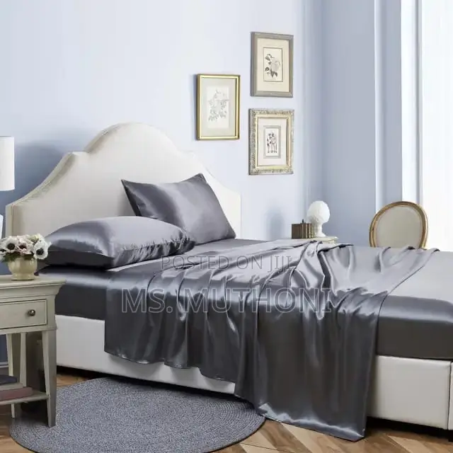 King Size-Luxury Silky Soft Mulberry Fitted Bedsheets