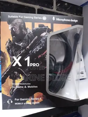 X 1PRO Headphones, Microphone Design