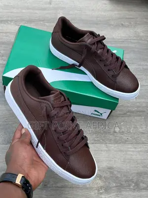 Brown Puma Sneakers for Men