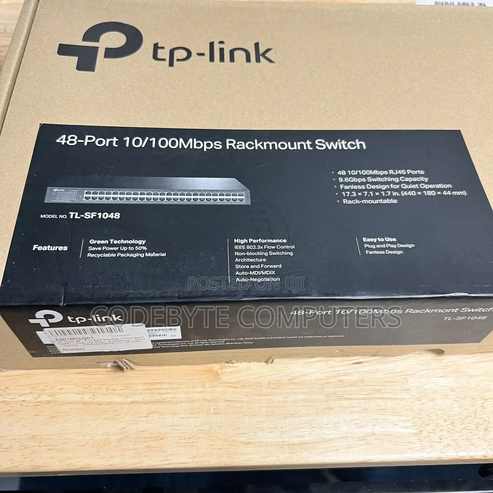 TP LINK TL-SF1048 48-Port 10/100mbps Rackmount Switch