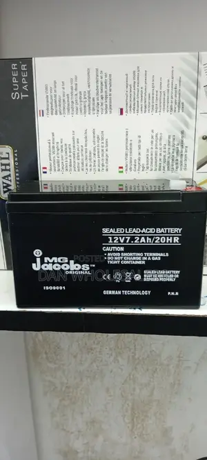 Jacobs 12V 4.5ah 20H Sealed Acid Battery Available