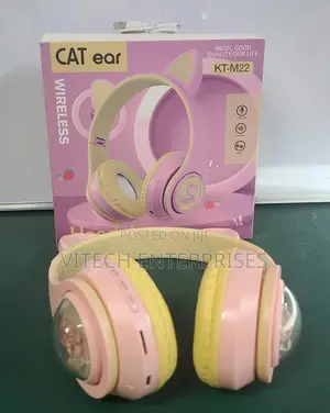 Cartoon Headset Wired Earphones