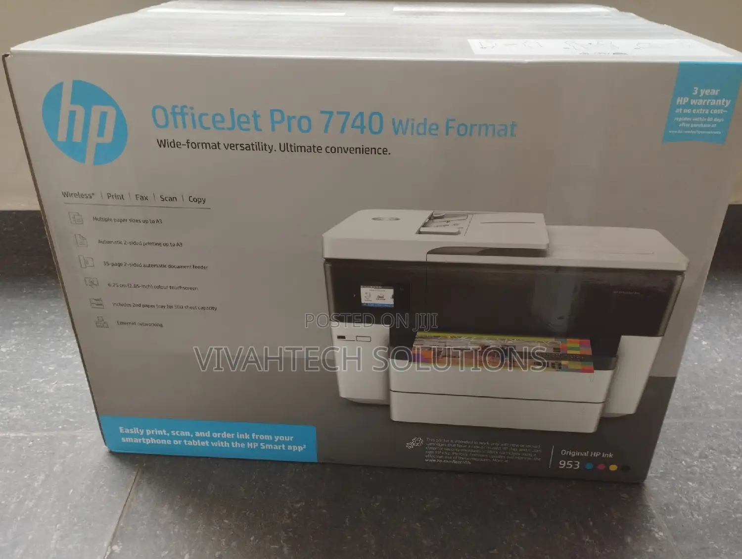 Hp 7740 Printer (A3) // 7740 A3 Printer // Hp 7740 A3 7740