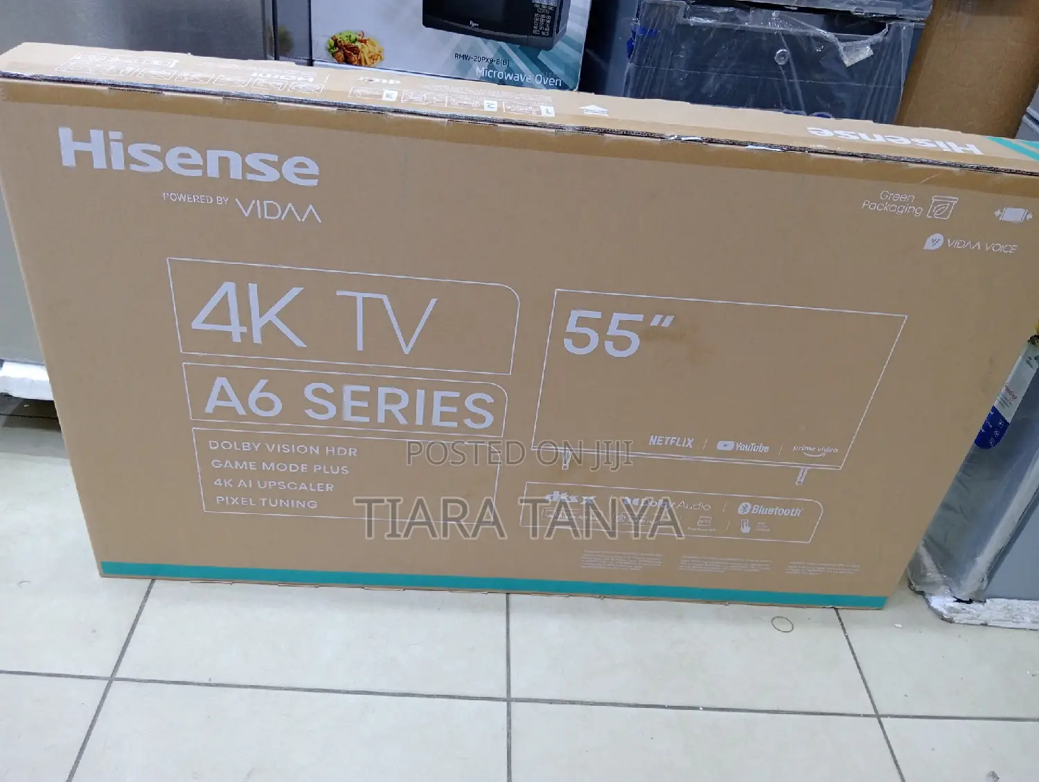 Hisense 55 Inch Smart Uhd Frameless TV