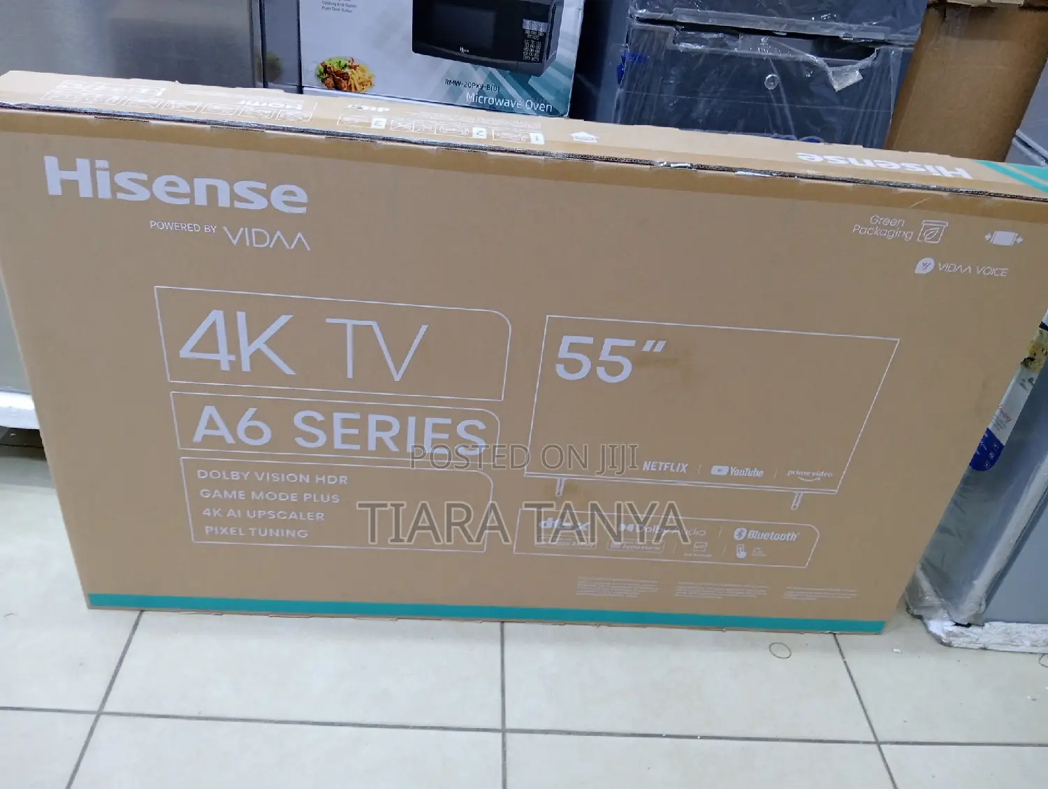 Hisense 55 Inch Smart Uhd Frameless TV