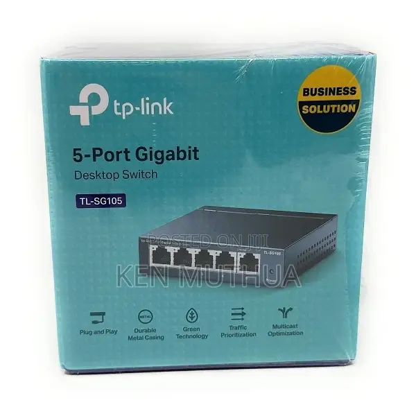 Tp-Link TL-SG105 5-Port Gigabit Desktop Switch