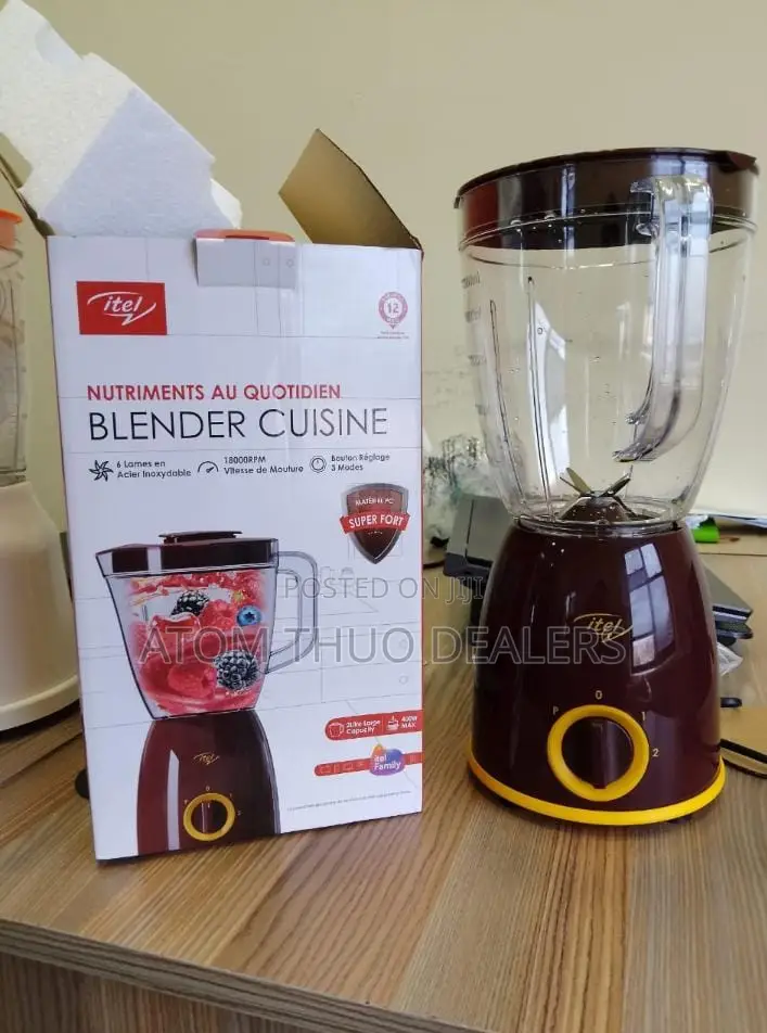 Itel 2 Litres Jug Blender 2 in 1 Blender