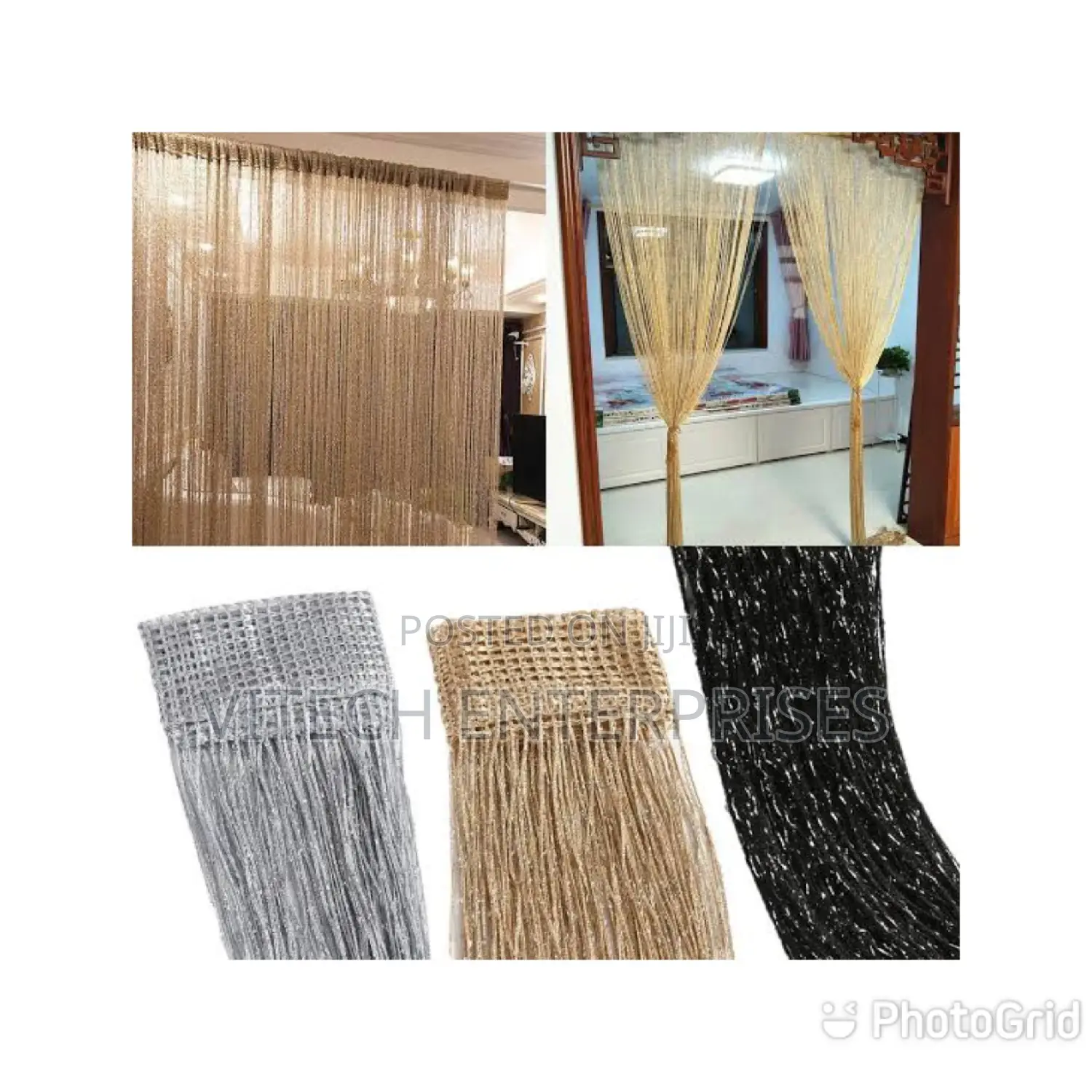 String Door Curtain Salon