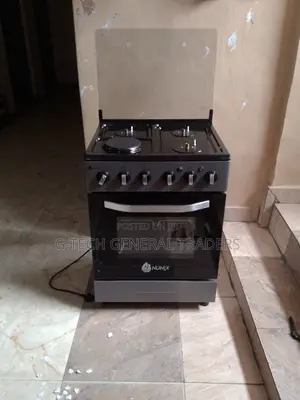 Cooker! Nunix Kz-660-3g1e 3gas 1 Electric Plate Oven Cooker
