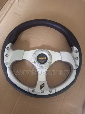 Sport Momo Steering Wheel Silvers Sports