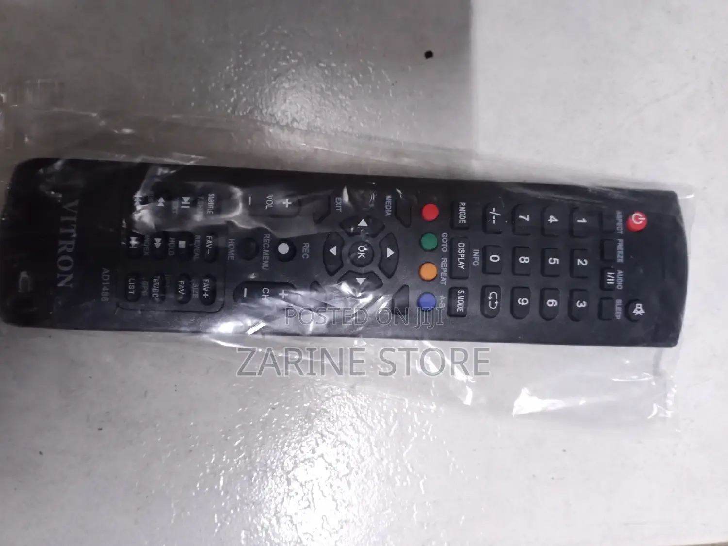 Vitron Digital Tv Remote Ad1486