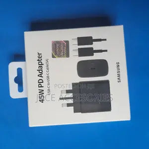 45w PD Charger C to C Samsung S9,S10,S21,S22,S23,S24