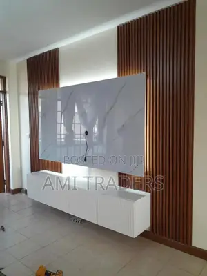 White Floating Tv Stand (6ft)