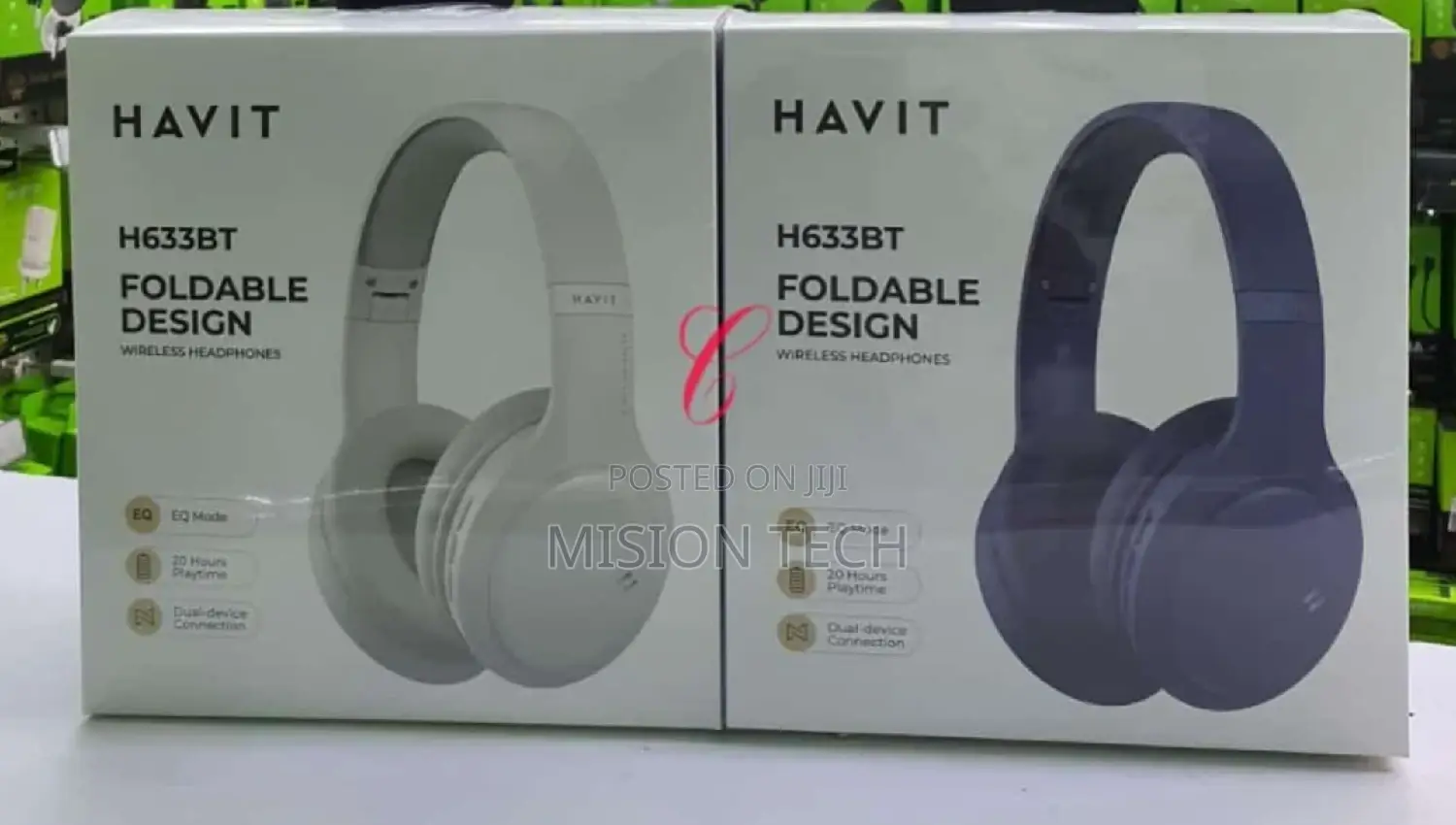 Havit H633BT Foldable Bluetooth Wireless Headsets
