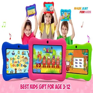 Toddlers Learning Tablet Through the Internet Available