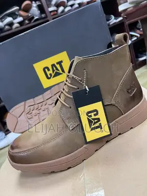 CAT Leather Boots
