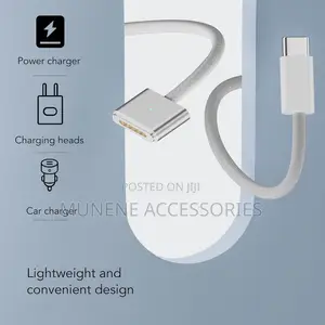USB C to Magsafe 3 Cable 2m Braided LED Charging Indicator