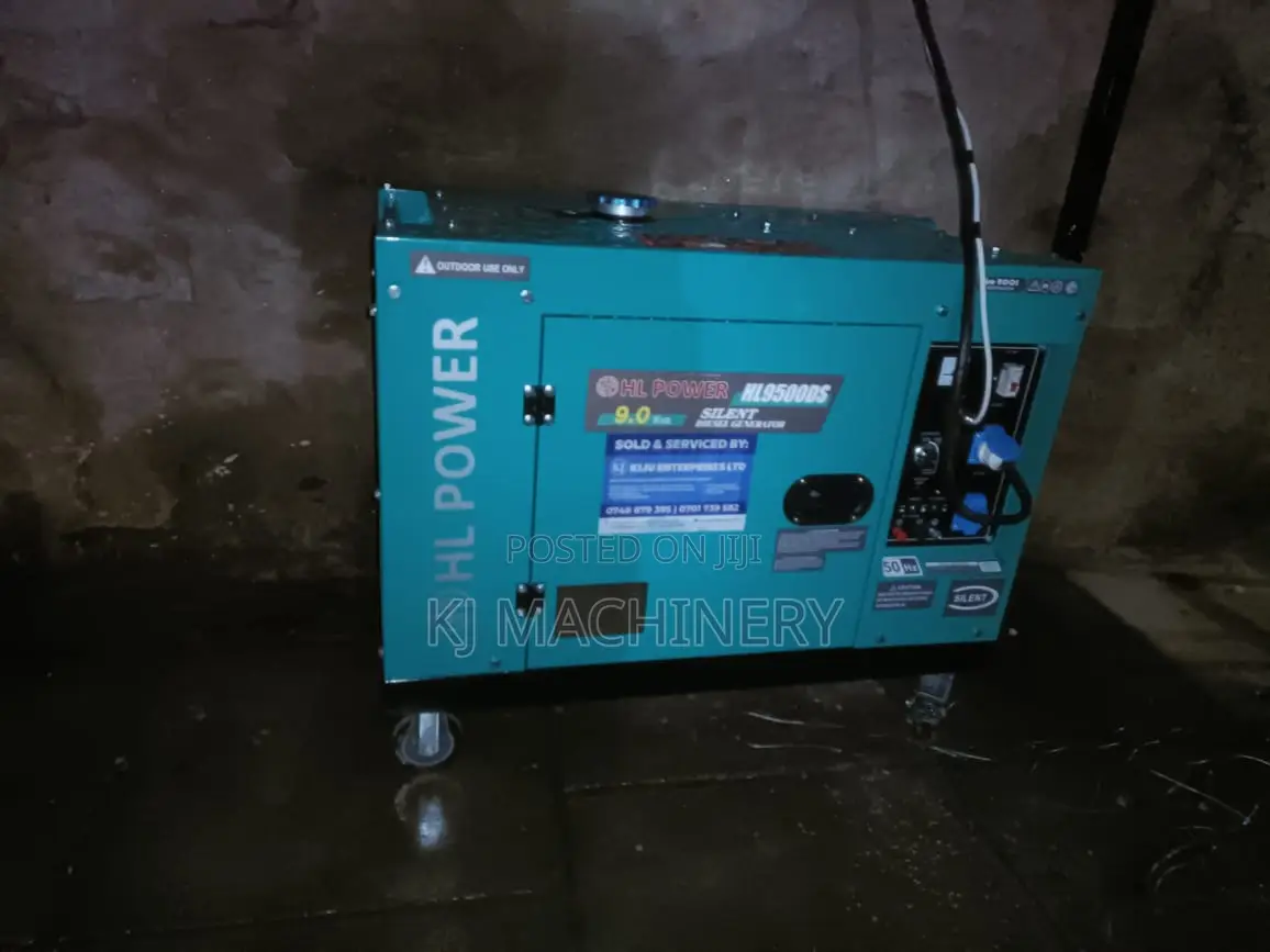 Diesel Silent Generator 9.0kvs With Automatic Change Over