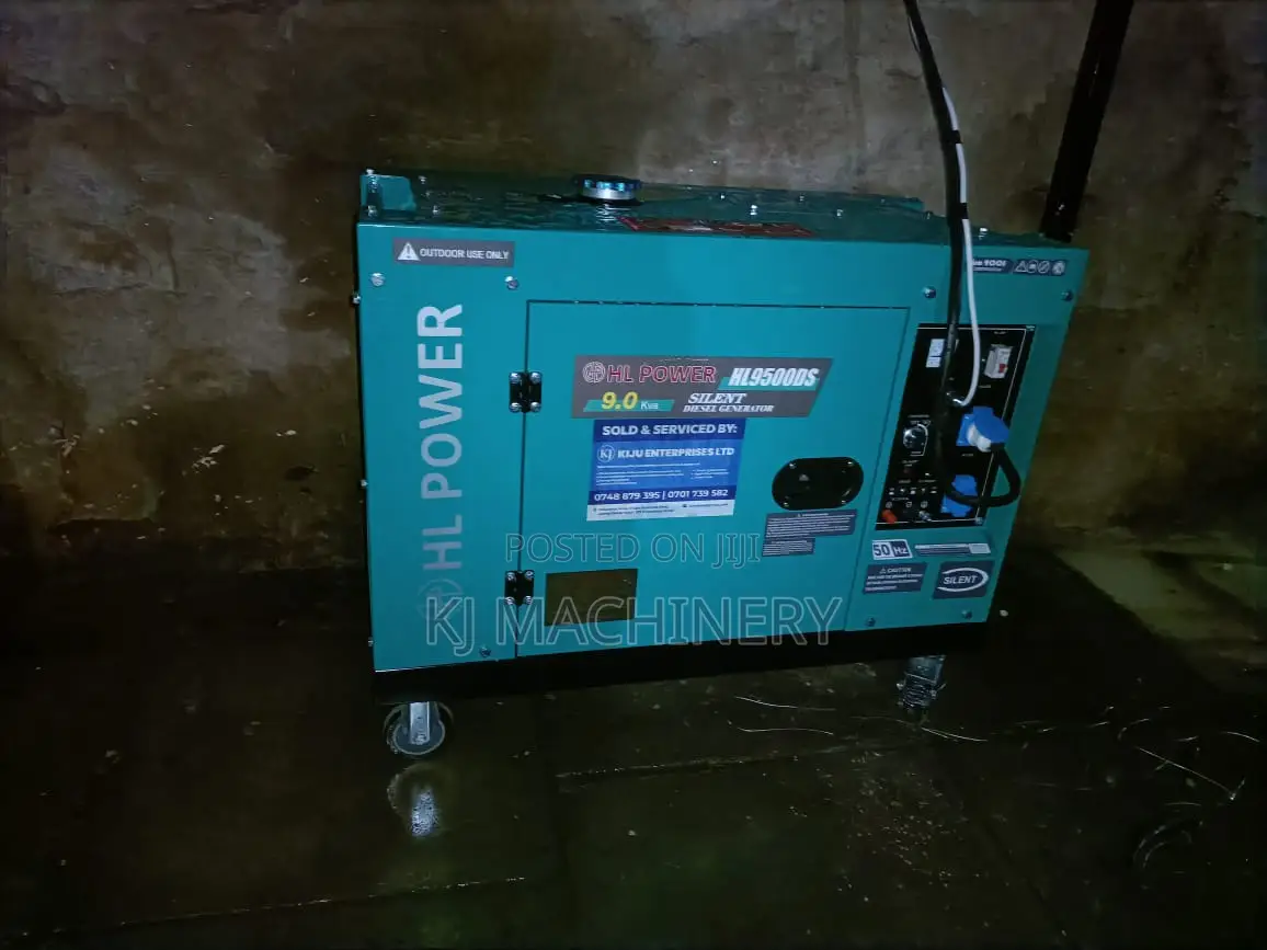 Diesel Silent Generator 9.0kvs With Automatic Change Over
