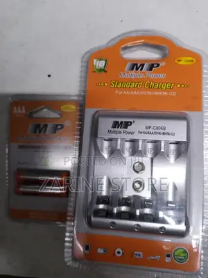 Multiple Power Charger Rechargeable Batteries