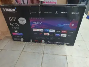 Vision Plus 65 Inches Frameless V+ Osdolby Sound Smart TV
