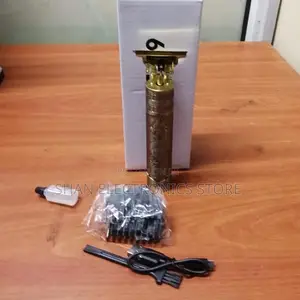 Portable Electric Hair Cutter USB Charging Trimmer Vintage