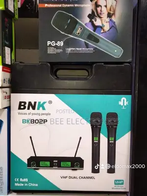 Bnk. 802p Wireless Microphone
