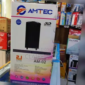 Amtec Am-02 2.1ch Sound Bar System Woofer