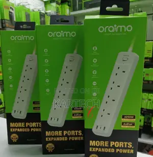 Oraimo Powerhub 2 Power Extension With USB Charging Ports 