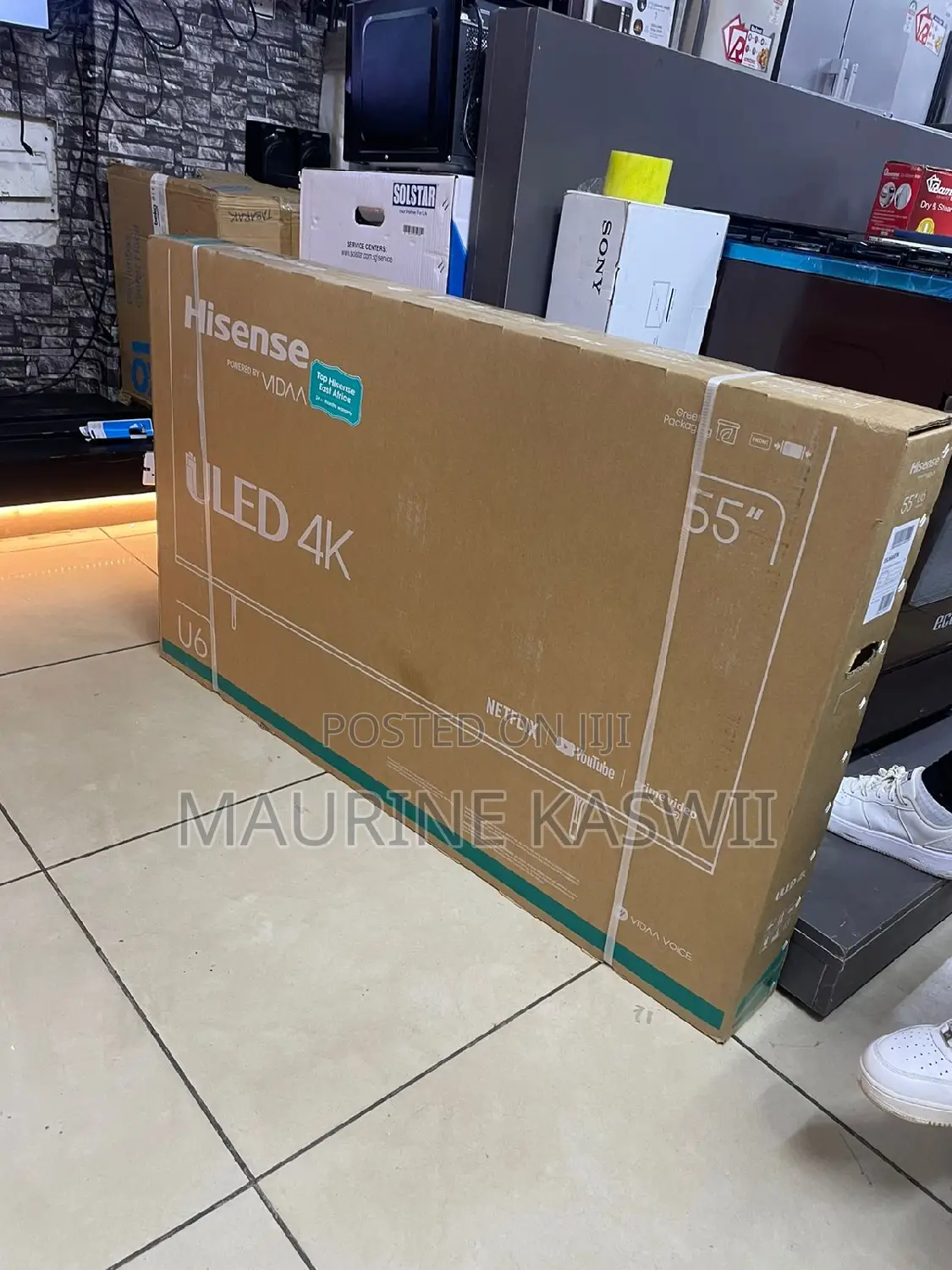 Hisense 55 Uled U6kken
