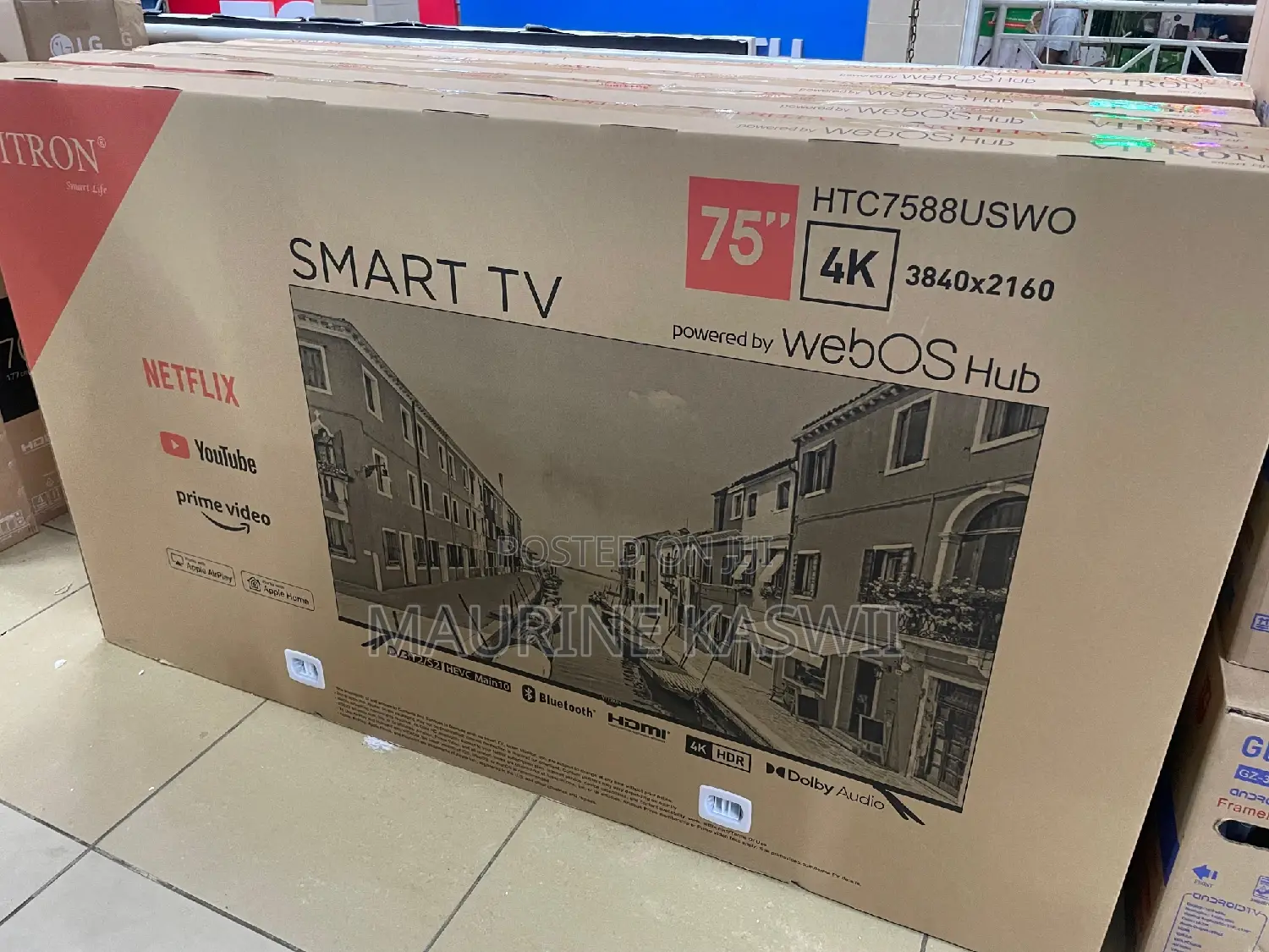 Vitron 75′′ Smart HDR Frameless