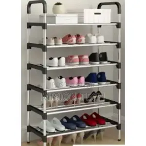 Fashion 7 Layer Stainless Steel Executive Shoe Rack