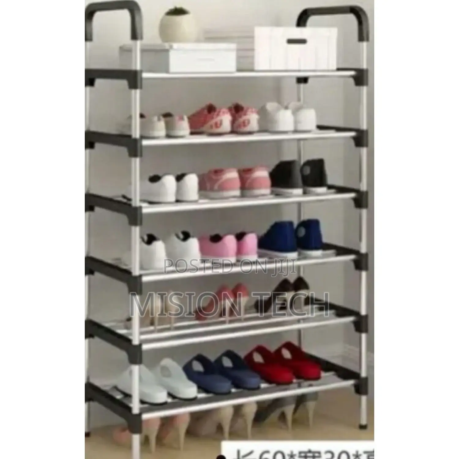 Fashion 7 Layer Executive Shoe Rack Organizer
