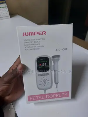 Jumper Fetal Doppler || Large LCD Display and Rechargable.