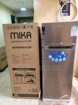 Mika 211l Double Door Refrigerator