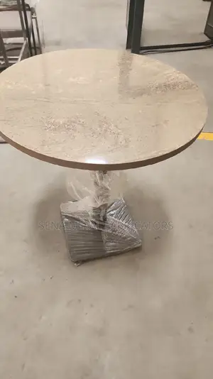 Restaurant Tables Are Powder-Coated With Heavy Stands.