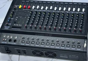 Max Audio Pmx12-12 Channel Powered Mixer Amplifier