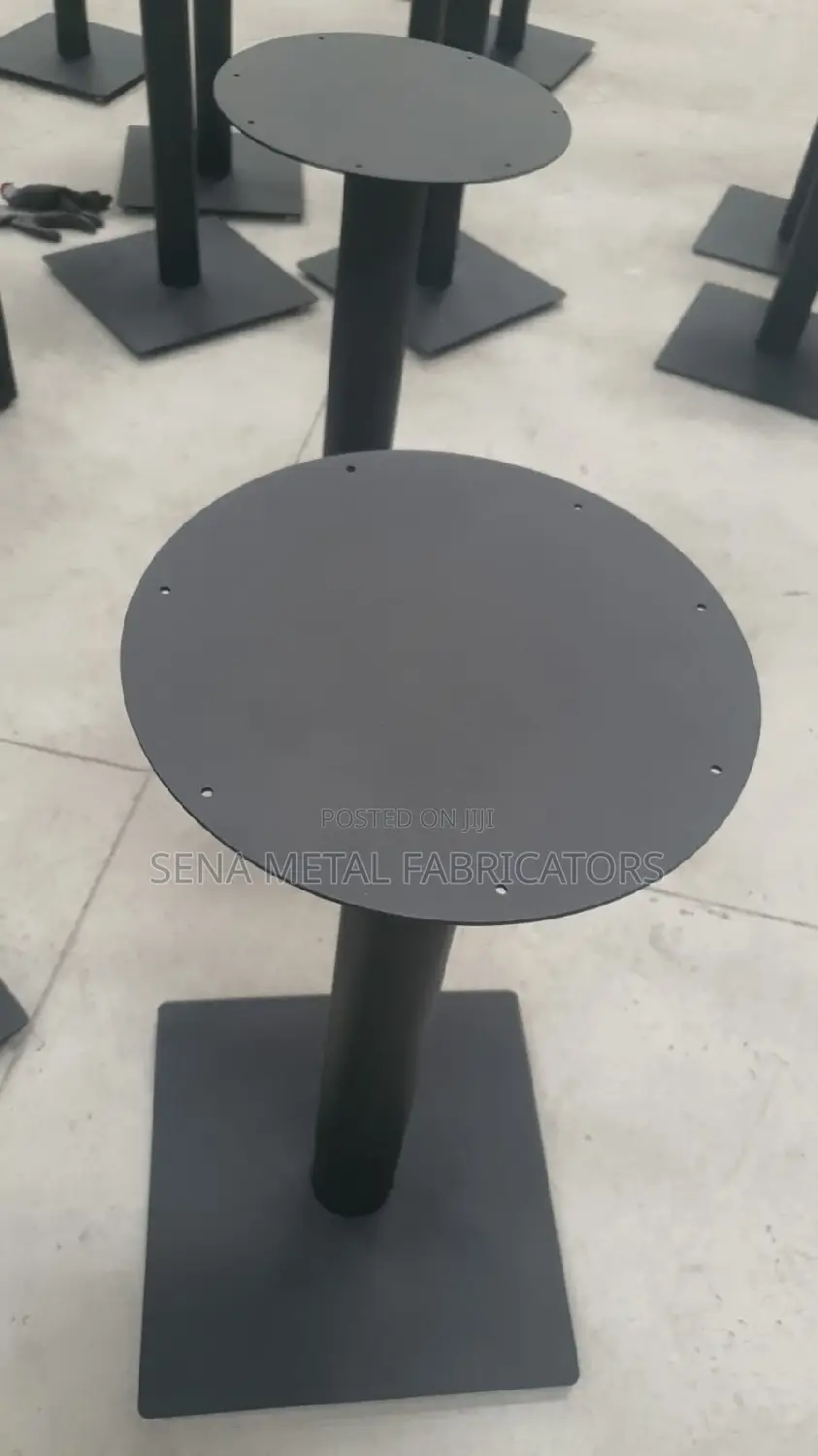 High-Quality Powder-Coated Table Legs.