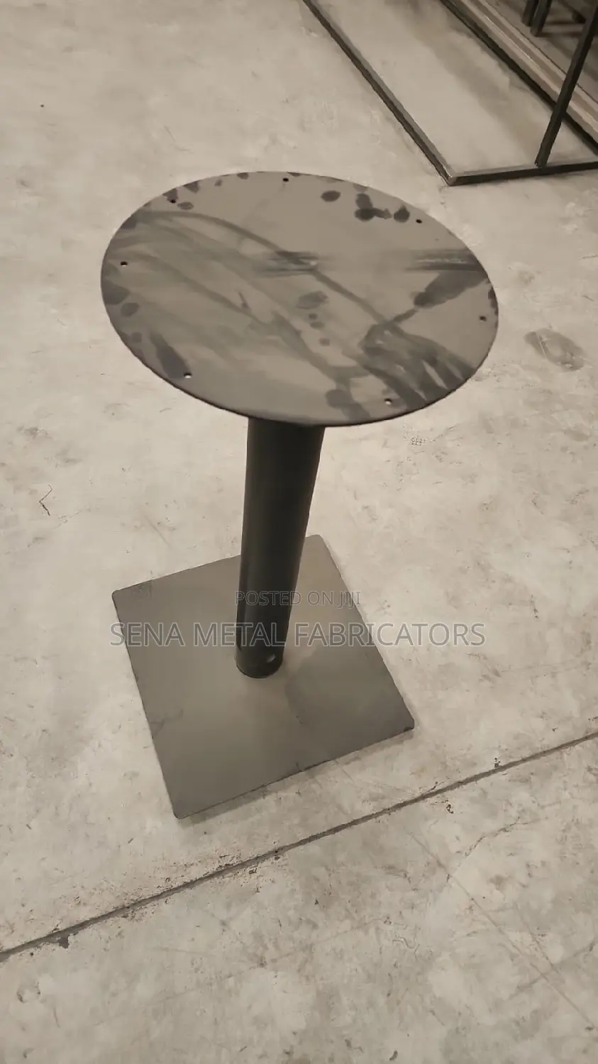 High-Quality Powder-Coated Table Legs.