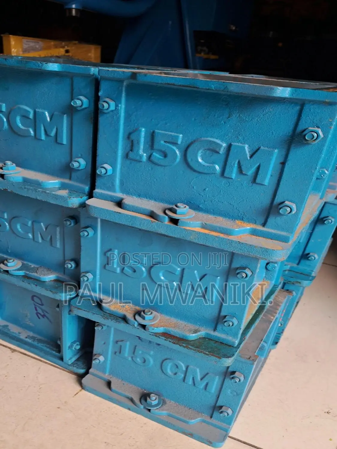 Heavy Duty 
Cast Iron Test
Mould
150/150/150mm