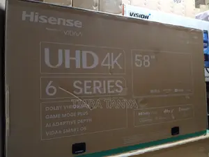 58" Hisense Smart Uhd Frameless Tv