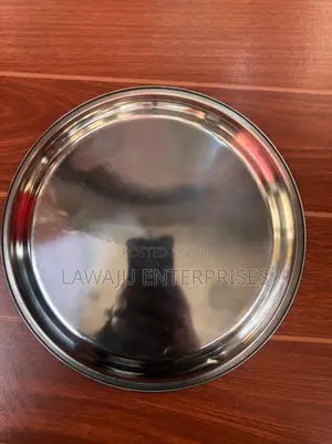 50cm Steel Round Tray