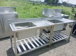 Single Sink Stainless Steel::.