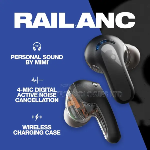 Skullcandy Rail Anc True Wireless Earbuds