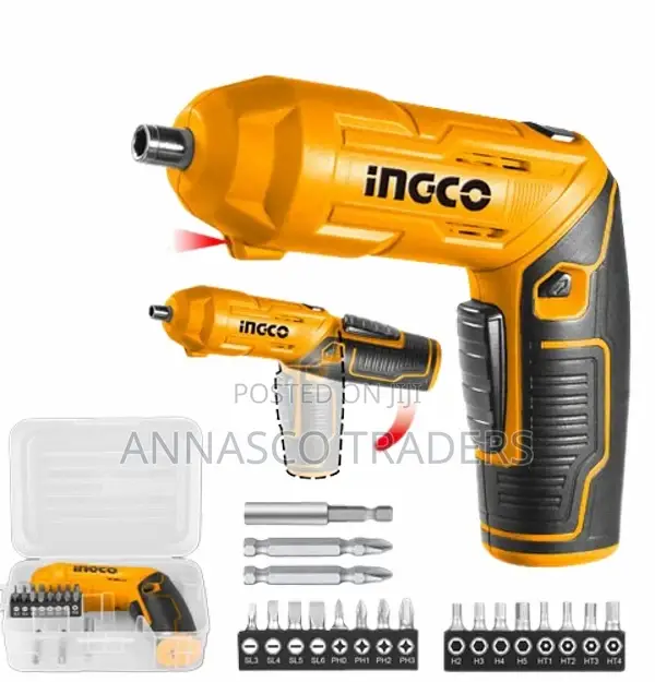 INGCO CSDLI0442 Lithium-Ion Cordless Screwdriver 4V