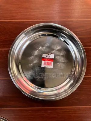 45cm Stainless Steel Round Tray