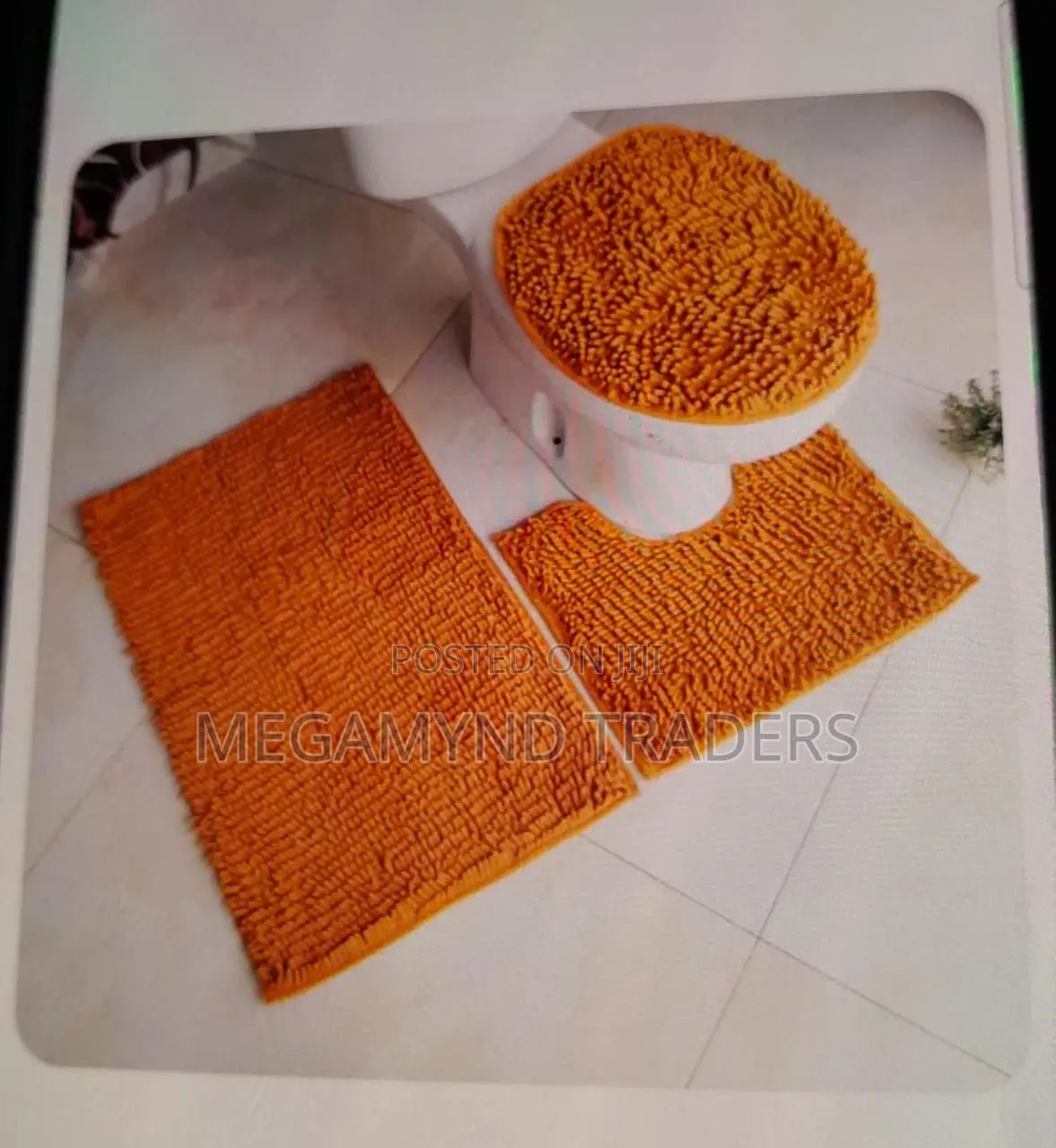 3pc Toilet Mats