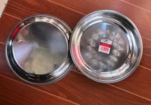 35cm Stainless Steel Round Tray